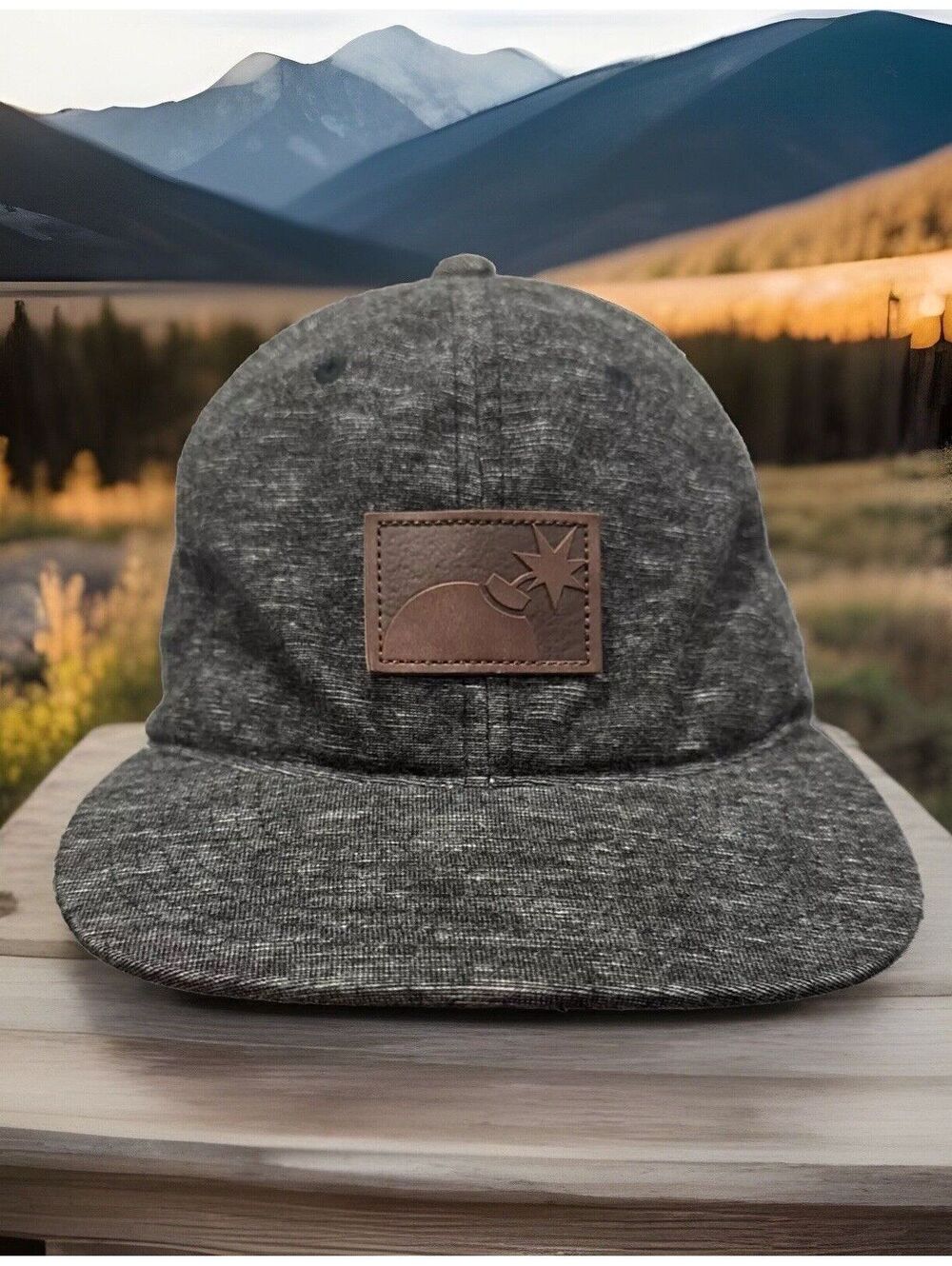 The Hundreds Adam Bomb Leather Patch Baseball Cap